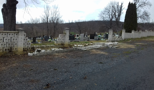 Rekonštrukcia - oplotenie cintorínu 2019 